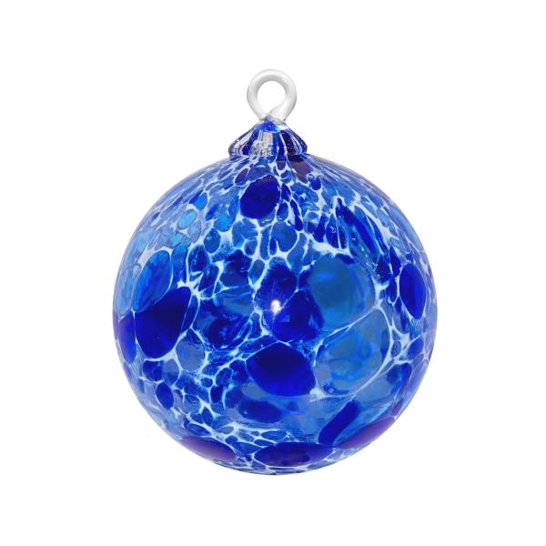 Totally Blown Glassworks Ornament, Handmade Blown Glass, Hanging Tree Holiday D〓cor, Sun Catcher, Witches Ball, Gazing Orb, Friendship Keepsake, Wind