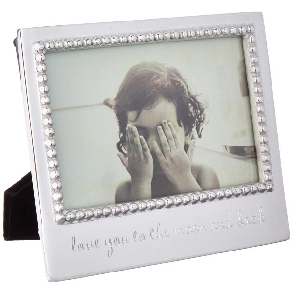 MARIPOSA 3906MN Horizontal Picture Frame, 6.75" x 1" x 5.75", Silver 141［並行輸入］
