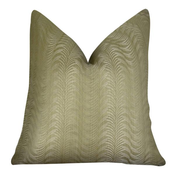 Thomas Collection Taupe Throw Pillow - Taupe Sandstone Couch Pillow - Pewter Gold Sofa Pillow - Neutral Designer Throw Pillow, Made in USA, 11395