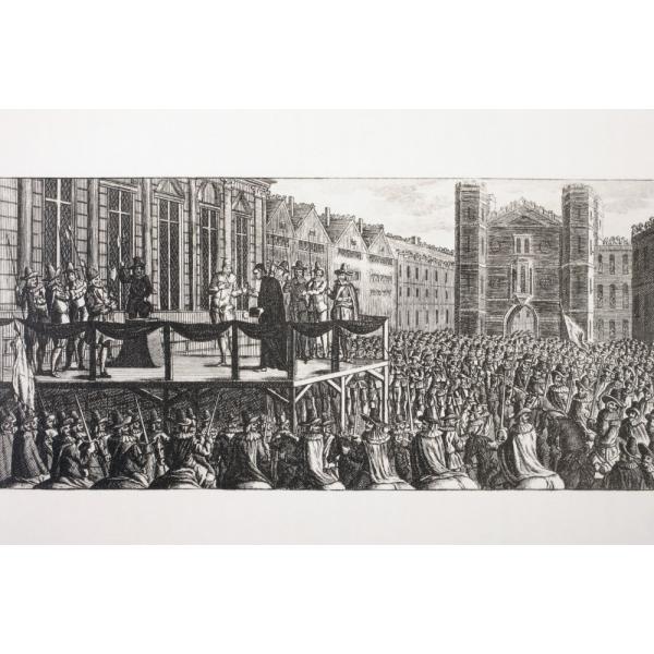 Posterazzi The Execution Charles I Of England After A Contemporary Memoirs Of The Martyr King Poster Print by Allan Fea Published 1905, (18 x 12)
