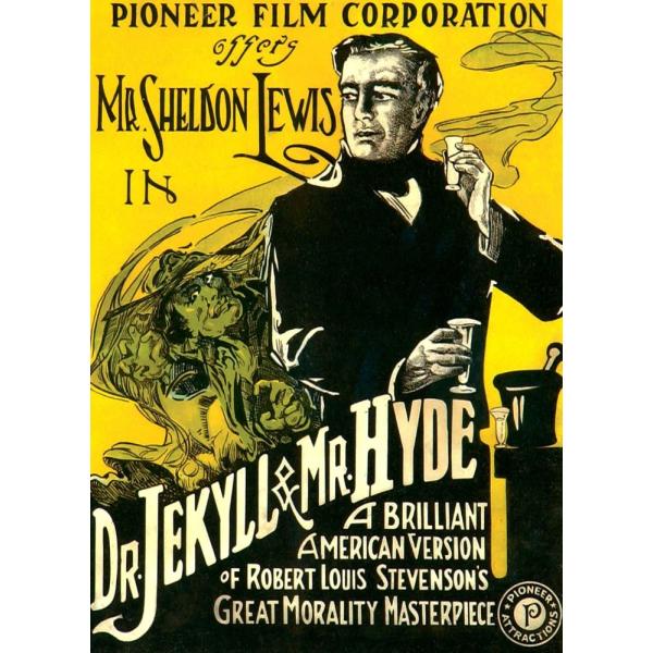 Posterazzi Dr.Jekyll ＆ Mr. Hyde Sheldon Lewis 1920 映画 マスタープリント ポスタープリント (11 x 17)