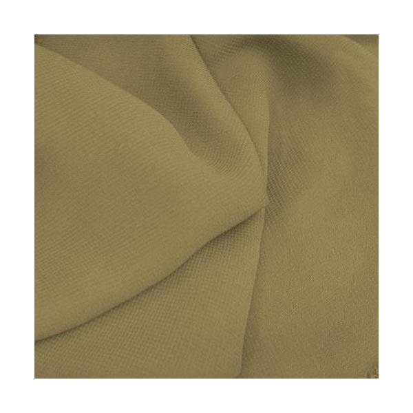 60" Wide Chiffon Fabric 100% Polyester - Perfect for Wedding Dresses, Elegant Gowns, DIY Decoration, Drapery - Sand, 1 Yard