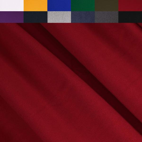 FabricLA Turkish Cotton Spandex Jersey Knit Fabric 190 GSM - 60" Inches Wide ＆ Stretch Up to 2" Inches - Use Our 4 Way Stretch Fabric for Active Wear