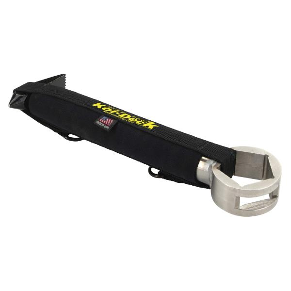 Kor-Deck St. Pete Safety Lightweight Fire Tool, Stainless Steel Pentagon Head Hydrant Wrench ＆ Multi-Tool