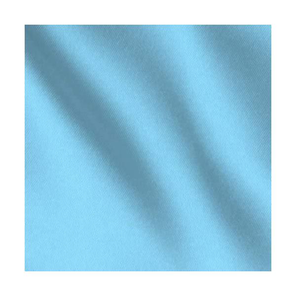 Valentina Textile inc Satin- Charmeuse Fabric 60" Inch Wide- for Weddings, Decor, Gowns, Sheets, Costumes, Dresses, (5 Yard, Baby Blue)