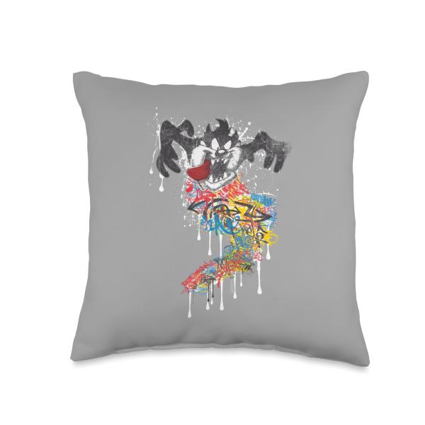 Looney Tunes Audacious Taz Throw Pillow, 16x16