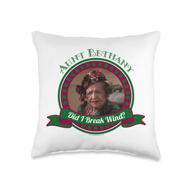 National Lampoon's Christmas Vacation Break Wind Throw Pillow