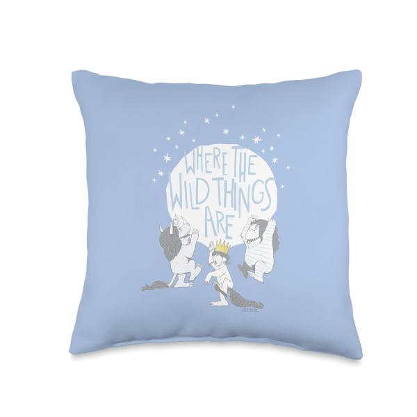 Where the Wild Things Are Wild Things Throw Pillow