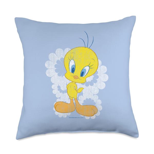 Looney Tunes Retro Tweety Throw Pillow