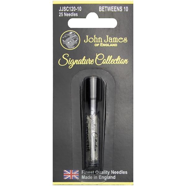 John James Signature Collection Between Needles-Size 10 25/Pkg -JJSC120-10