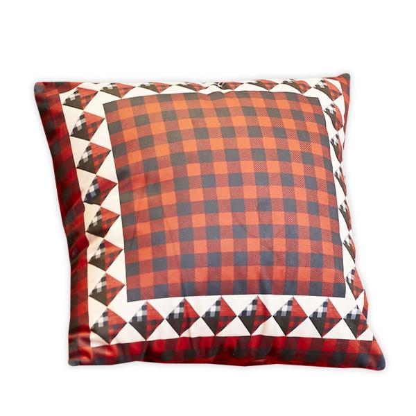 VIRAH BELLA Throw Pillow Buffalo Check - 18" x 18" Decorative Accent Pillow - Cabin ＆ Farmhouse Couch D〓cor