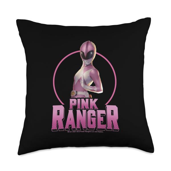 Power Rangers Pink Ranger Throw Pillow