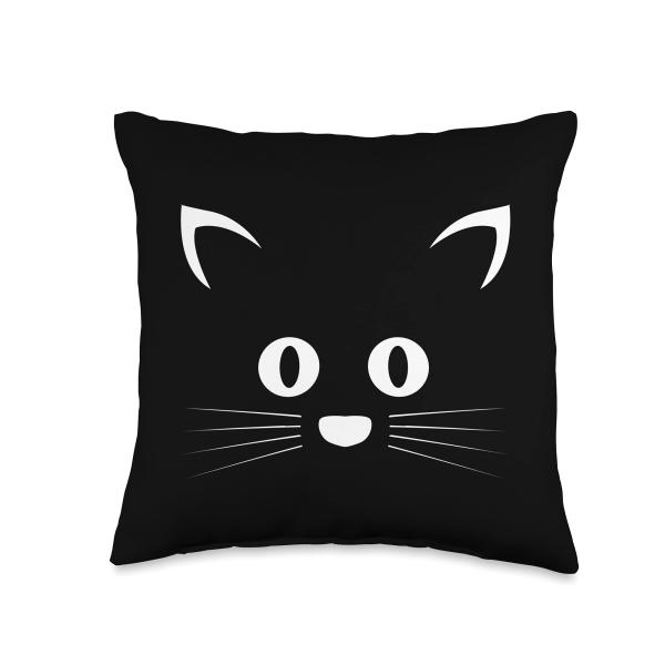 Funny Cat Halloween Costume Shirts for Men Womens 2022 Throw Pillow