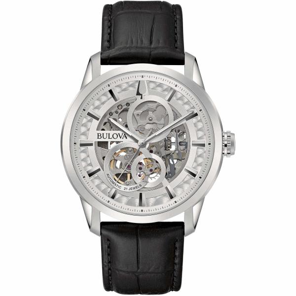 ブローバ]BULOVA 腕時計 メンズ 自動巻き メカニカル スケルトン