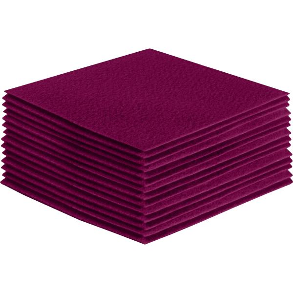 Acrylic Felt Sheets for Crafts - Soft Precut 8" X 8" Inches (20cm X 20cm) Felt Squares - Use Felt Fabric Craft Sheets for DIY, Hobby, Costume, and Dec