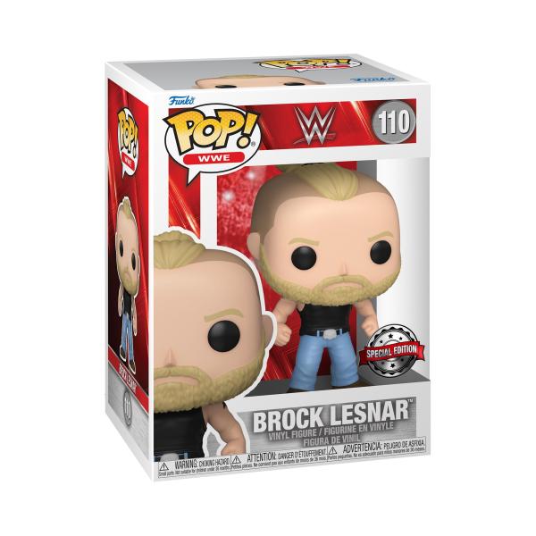 Funko Pop WWE: Brock Lesnar - Amazon Exclusive - Collectable Vinyl Figure - Gift Idea - Official Merchandise - Toys for Kids ＆ Adults - Sports Fans -