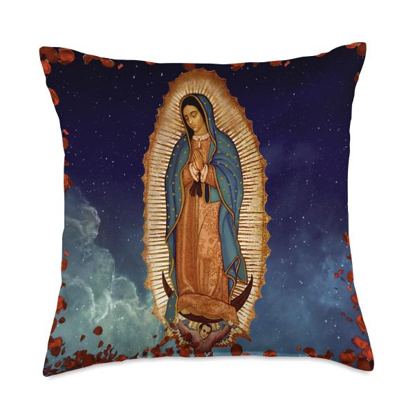 La Virgen de Guadalupe our Lady of Guadalupe Decorative Throw Pillow