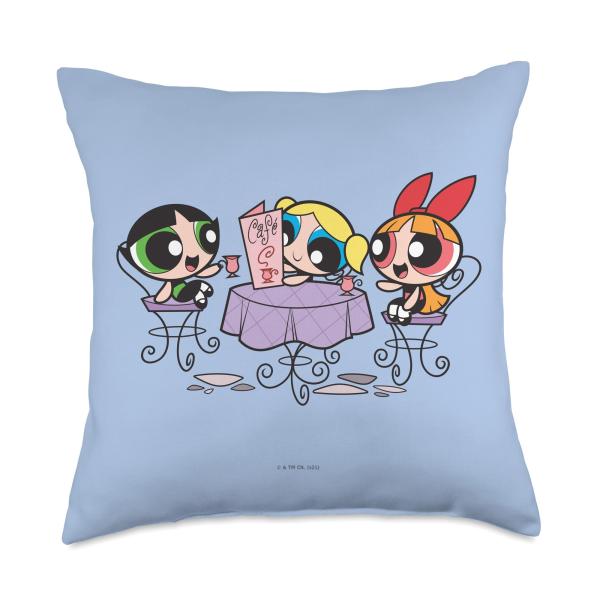 Powerpuff Girls A la Carte Throw Pillow