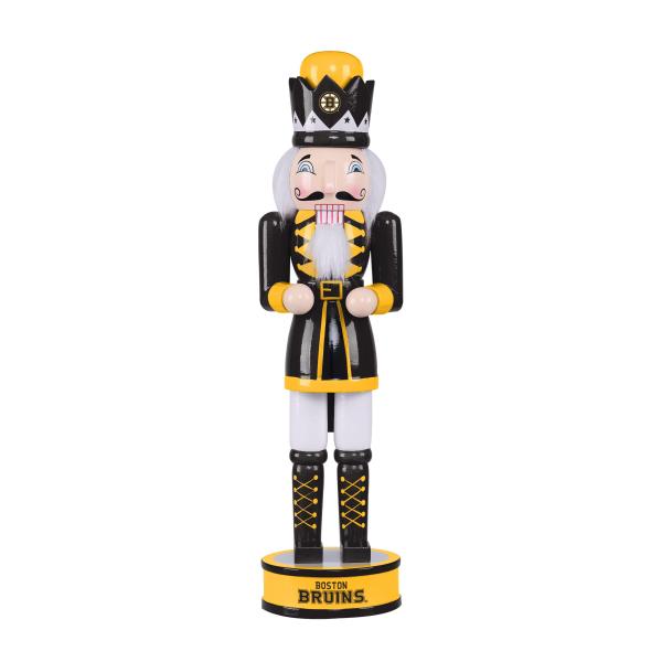 FOCO Boston Bruins NHL Team Spirit Nutcracker