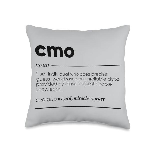 CMO Funny Throw Pillow