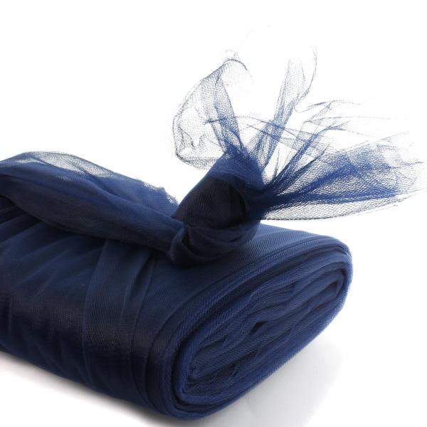 HairBow Center LLC - 54" x 25 Yards for Crafts Wedding D〓cor Bows ＆ DIY Projects Polyester Color 162 Navy
