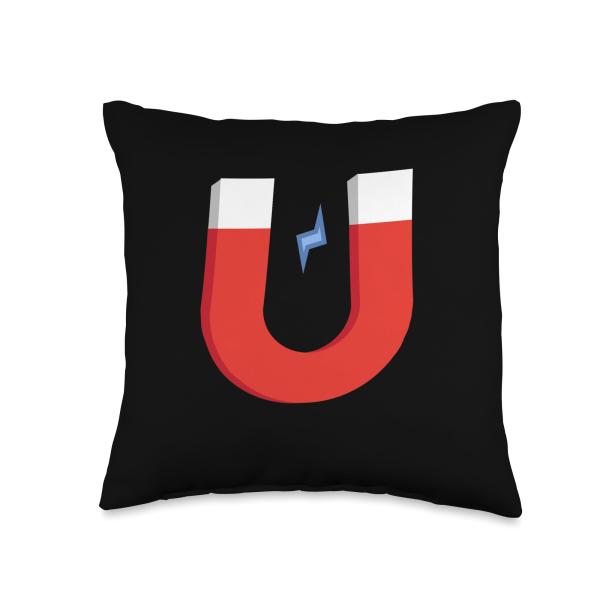 Magnet Throw Pillow