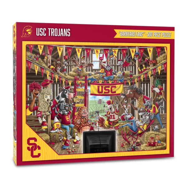 YouTheFan NCAA USC トロイの木馬 バーンヤードファン 500ピース パズル