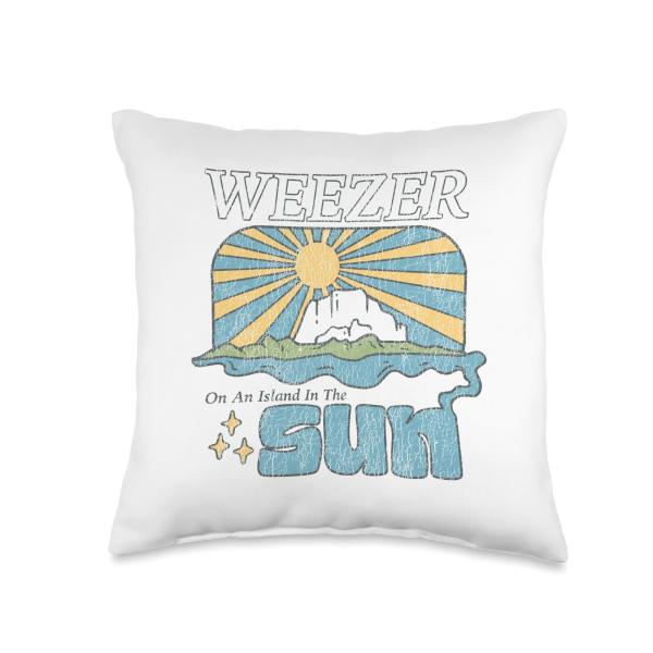 Weezer - Island In the Sun Throw Pillow
