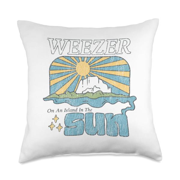 Weezer - Island In the Sun Throw Pillow