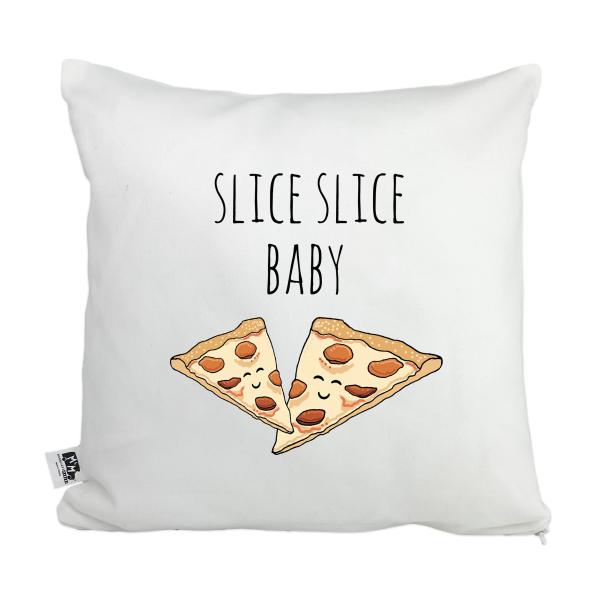 Moonlight Makers, Slice Slice Baby, Decorative Pillow Case, 100% Cotton Canvas Pillowcase, Farmhouse Decor, Gift for Home