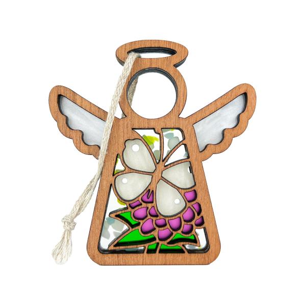 White Butterfly Ornament - Butterflies for Christmas Tree - Infant Loss Gifts for Mom - Memorial Gifts for Loss of Mother - 3.5" (H)