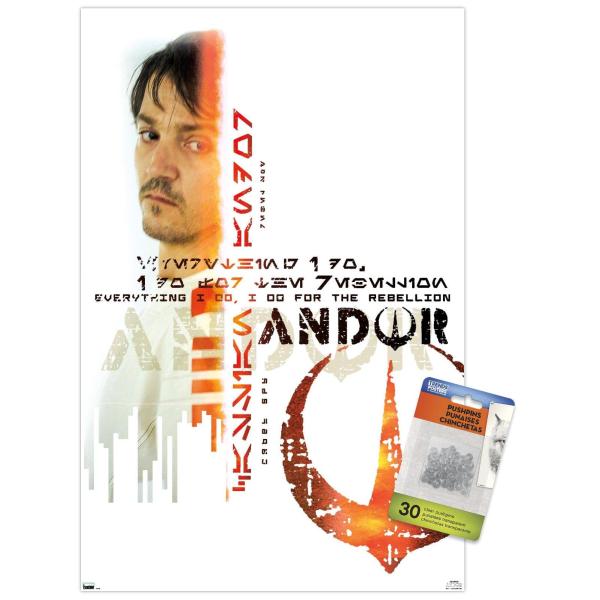 Trends International Star Wars: Andor - Everything I Do Wall Poster with Push Pins