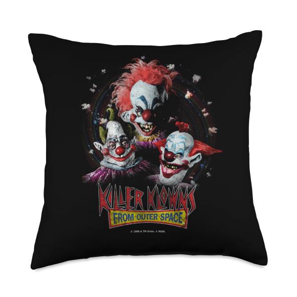 Killer Klowns From Outer Space Killer Klowns Throw Pillow
