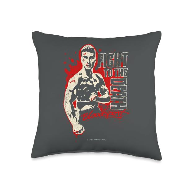 Bloodsport Death Throw Pillow, 16x16