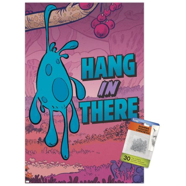 Disney Strange World - Hang In There Wall Poster with Push Pins