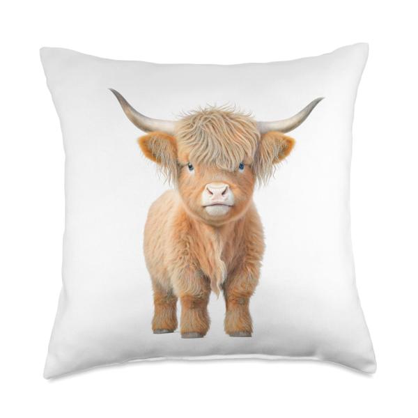 I Just Really Like Yaks Yak Lover Throw Pillow