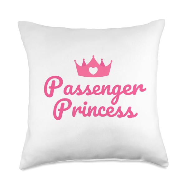 Princess passenger, Passenger princess Throw Pillow