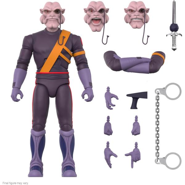 Super7 ULTIMATES!サンダーキャット キャプテンシャイナー - 7インチ サンダーキャット アクションフィギュア アクセサリー付き クラシックカートゥーン コレク