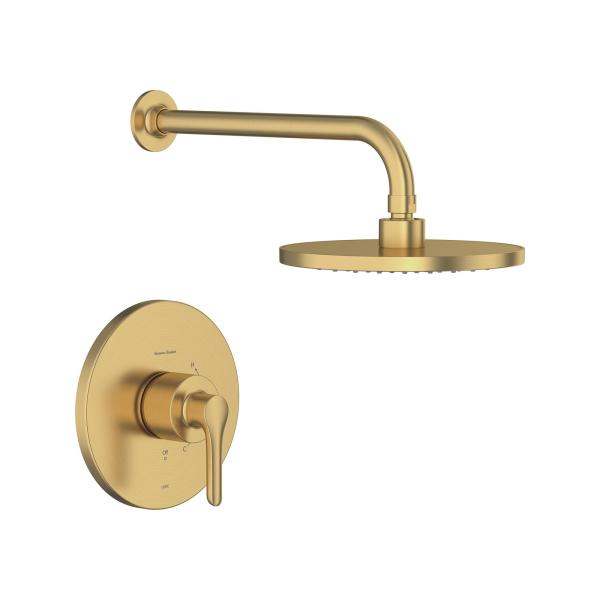 American Standard TU105507.GN0 Studio S Shower Trim Kit with Pressure Balance Cartridge, 1.8 GPM, Brushed Gold