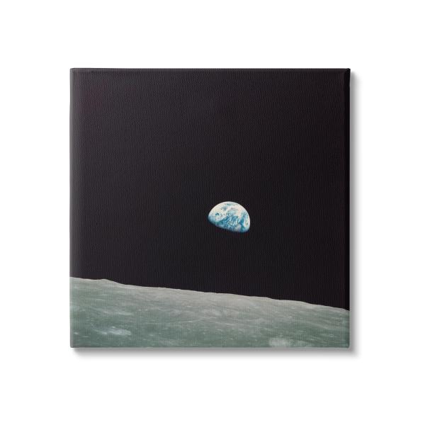 Stupell Industries Earth Outer Space View Canvas Wall Art Design by Wild Apple Portfolio