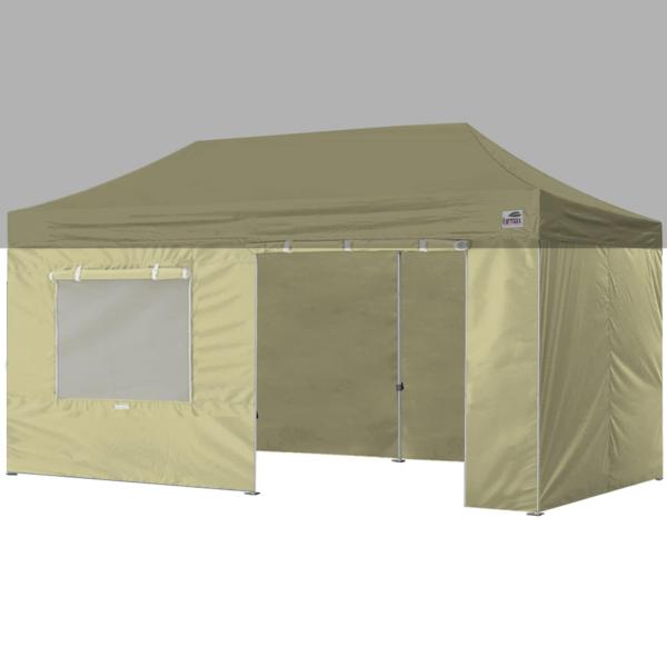 Eurmax USA Full Zippered Walls for 10 x 20 Easy Pop Up Canopy Tent,Enclosure Sidewall Kit with Roller Up Mesh Window and Door 4 Walls ONLY,NOT Includi