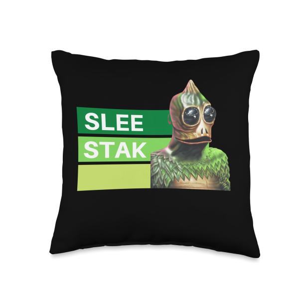 Sleestak, Funny Land OF The Lost Shirt, Classic Television Throw Pillow