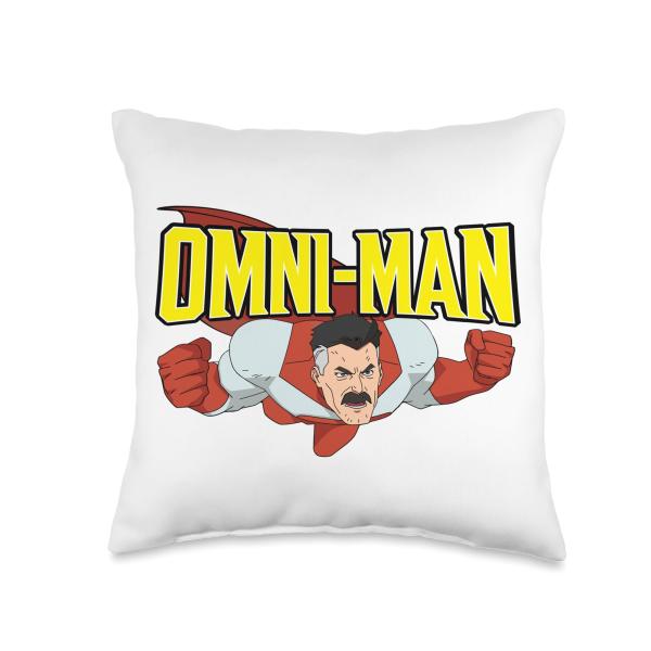 Invincible Animated - Omni-Man Throw Pillow