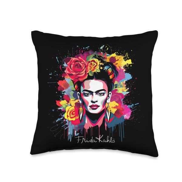 Frida Kahlo - Variety of items Throw Pillow