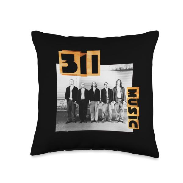 Official 311 Music Throw Pillow