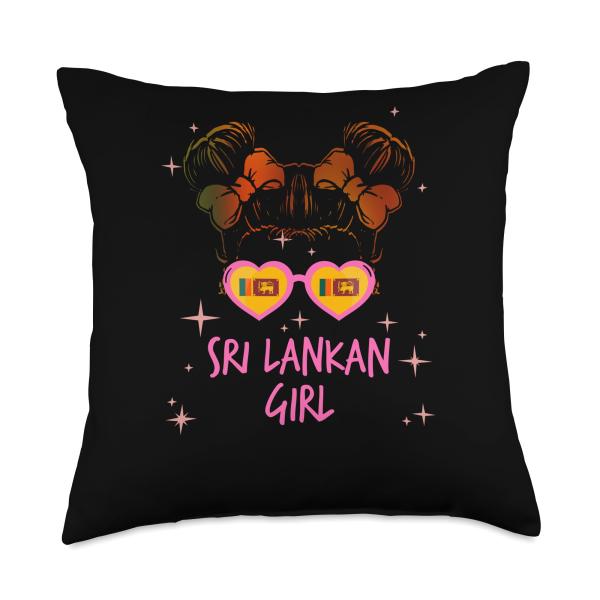 Ceylon Flag for real Patriots Sri Lanka Throw Pillow, 18x18