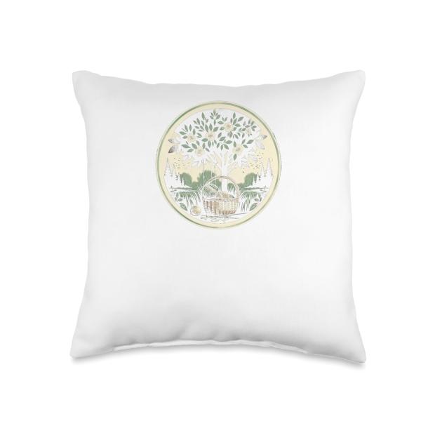 Knit Nirvana Serene Stitch Sanctuary Throw Pillow, 16x16