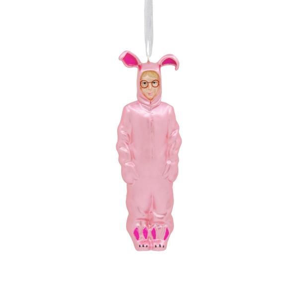 Hallmark A Christmas Story ラルフィー バニースーツ 吹きガラス クリスマスオーナメント