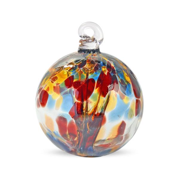 Spirit Tree, Tree Of Life Witch Ball, Ornament (Mini Size) 2.5 Inch by Iron Elegance (Credence)