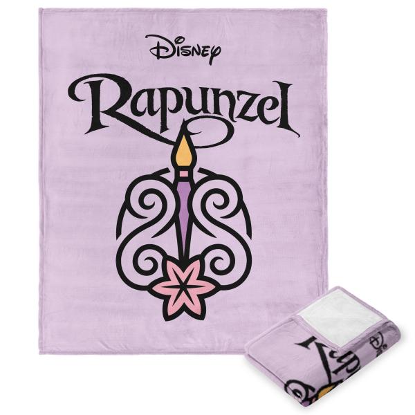 Northwest Disney Princess Silk Touch Throw Blanket, 50" x 60", Iconic Rapunzel